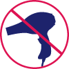 blow dryer caution